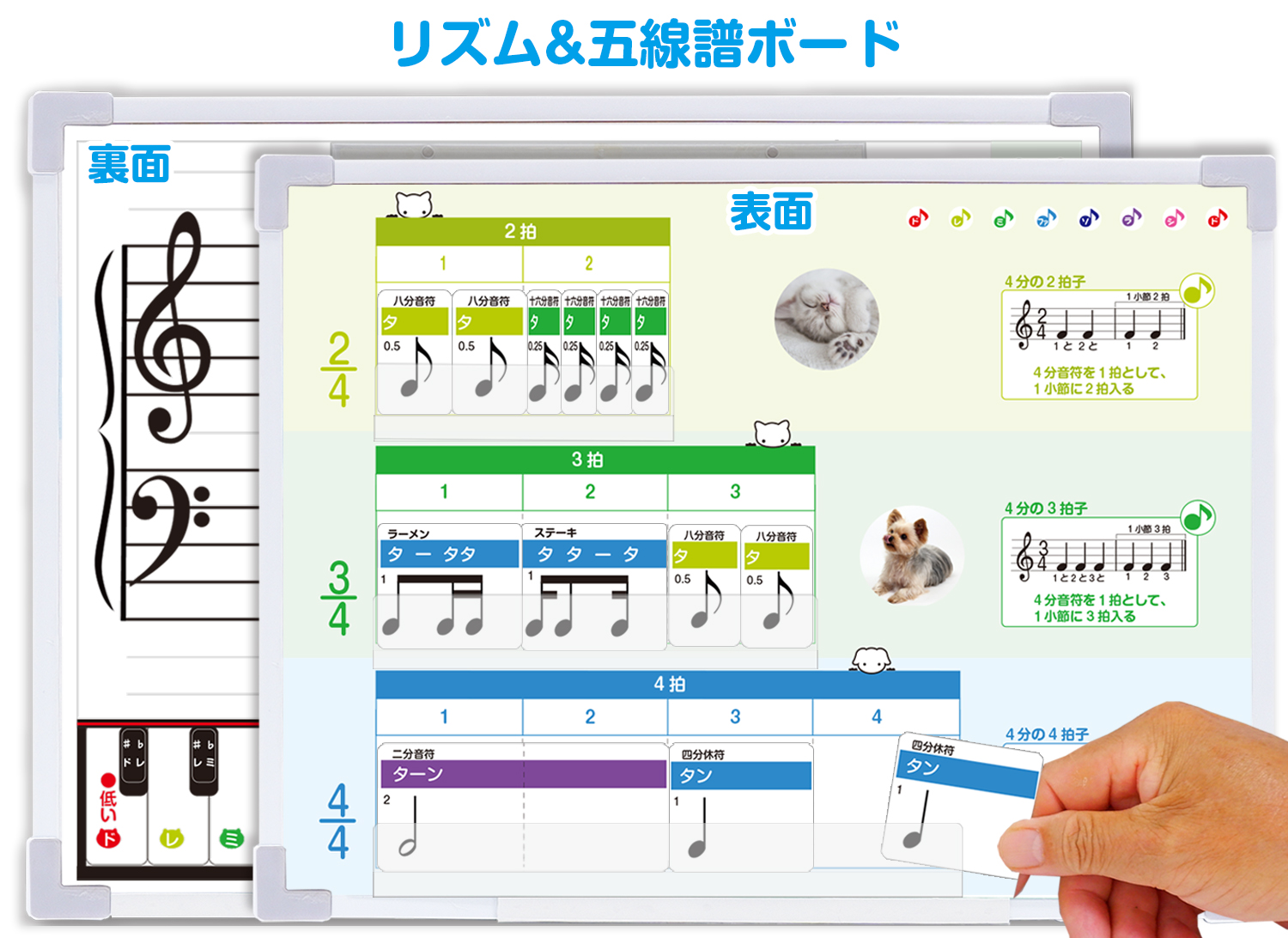 リズム&五線譜ボード